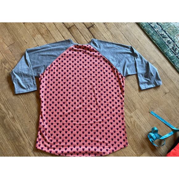 LuLaRoe Minnie Mouse Randy 3/4 Length Sleeve Size XL - Picture 6 of 6